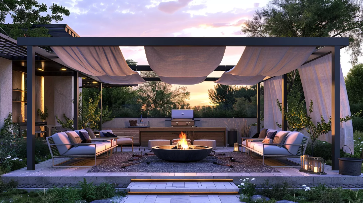 جلسة خارجية – Outdoor Seating Area